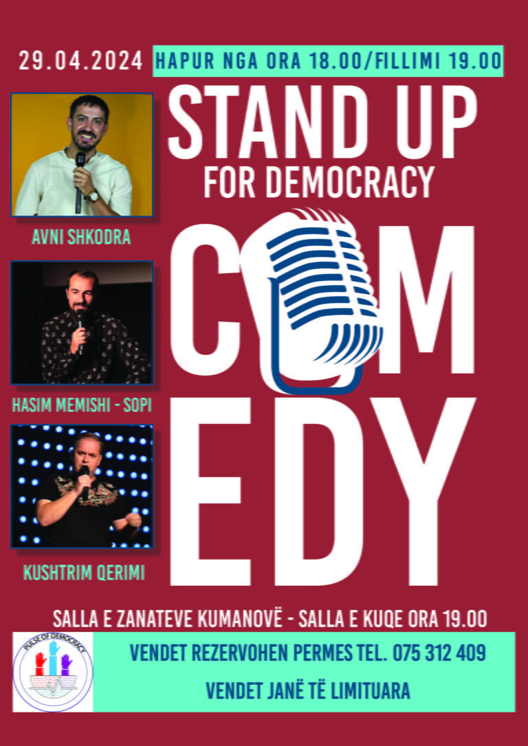 STAND UP FOR DEMOCRACY COMEDY 2024