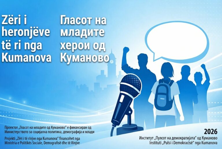О Г Л А С за прибирање понуди од медиум / правно лице за техничка реализација на подкаст-серија во рамки на проектот „Гласот на младите од Куманово“